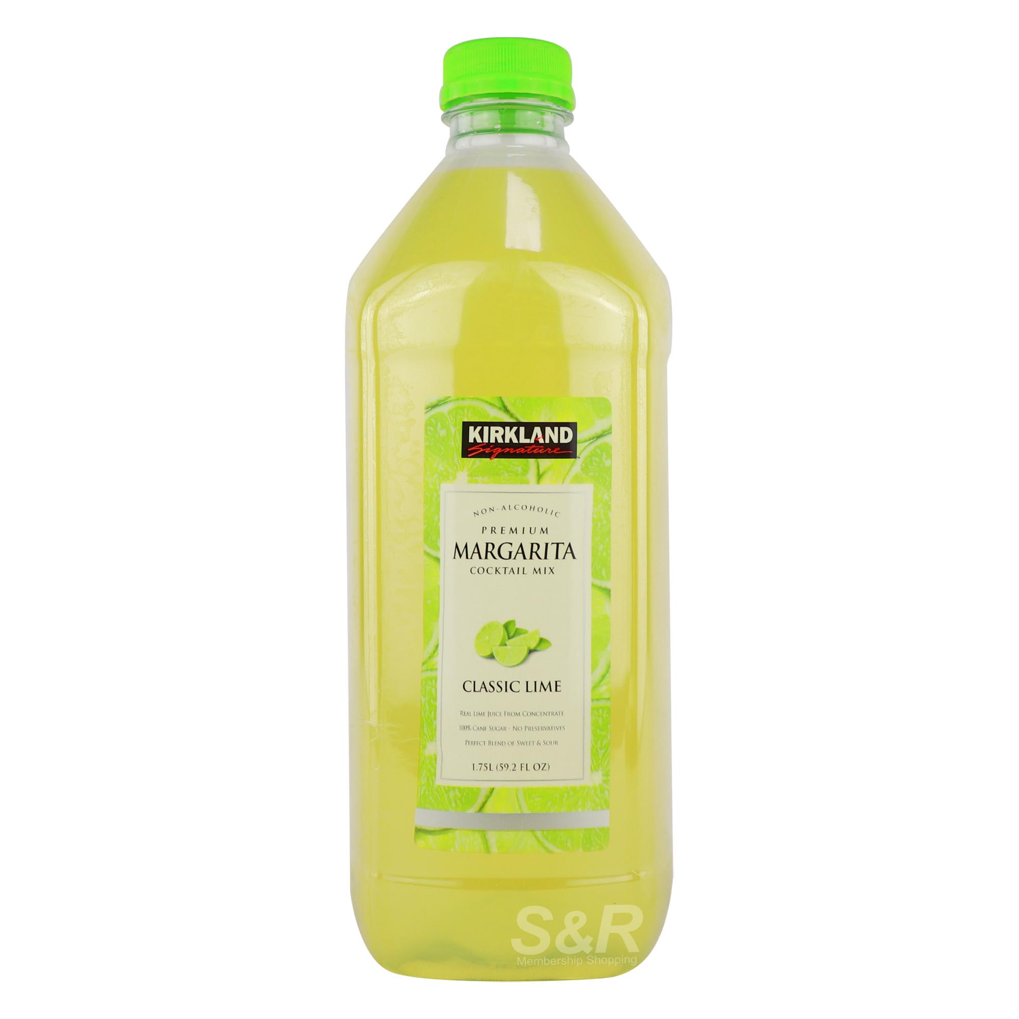 Kirkland Signature Premium Margarita Cocktail Mix Classic Lime 1.75L Kirkland Signature Premium Margarita Cocktail Mix Classic Lime 1.75L
